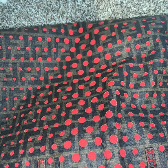 FENDI Perforated Zucca Spalmati Roll Large ToteBag - Picture 12 of 15